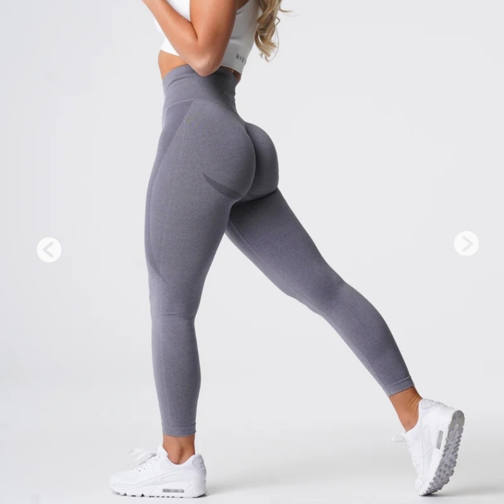 NVGTN Grey Contour Seamless Leggings XS